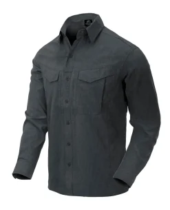Defender Mk2 Gentleman Shirt Melange Black-Grey