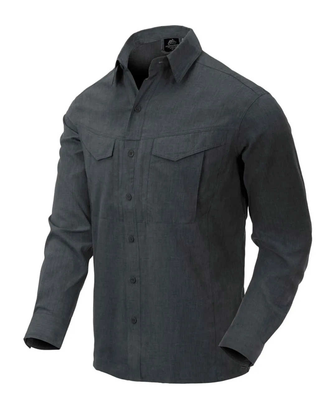 Defender Mk2 Gentleman Shirt Melange Black-Grey
