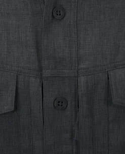 Defender Mk2 Gentleman Shirt Melange Black-Grey