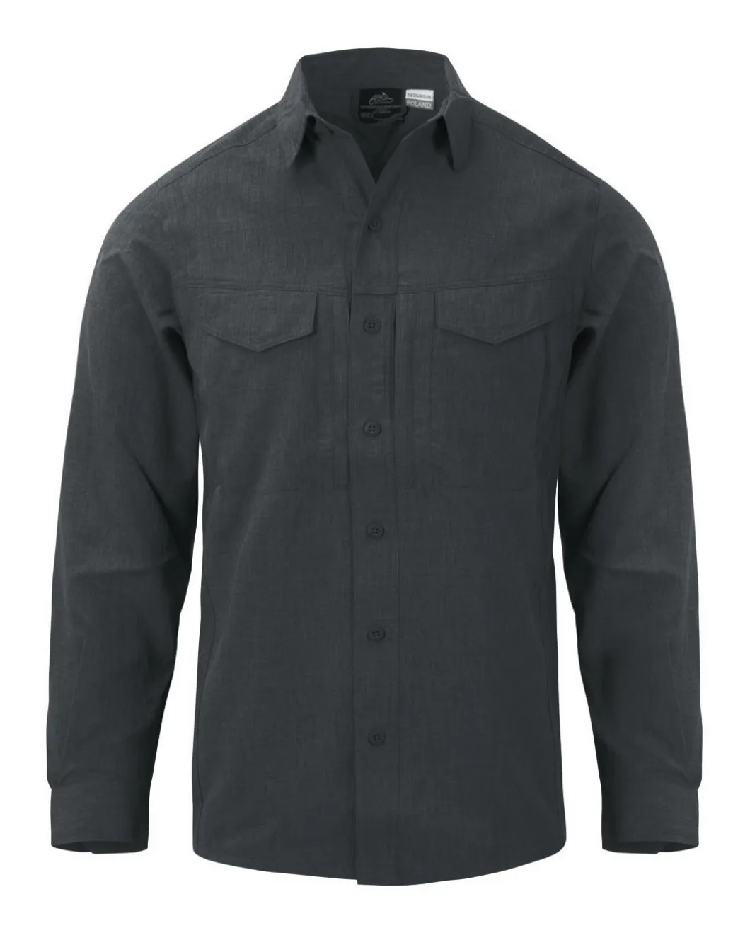Defender Mk2 Gentleman Shirt Melange Black-Grey