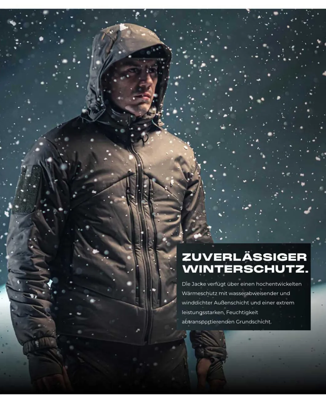Delta ML Gen.3 Tactical Winter Jacket Brown Grey