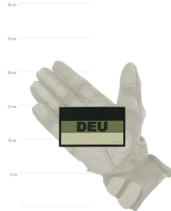 Deutschlandflagge DEU Patch Oliv