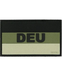 Deutschlandflagge DEU Patch Oliv