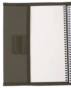 DINA5 Cover inkl. Oxford Block Steingrau Oliv