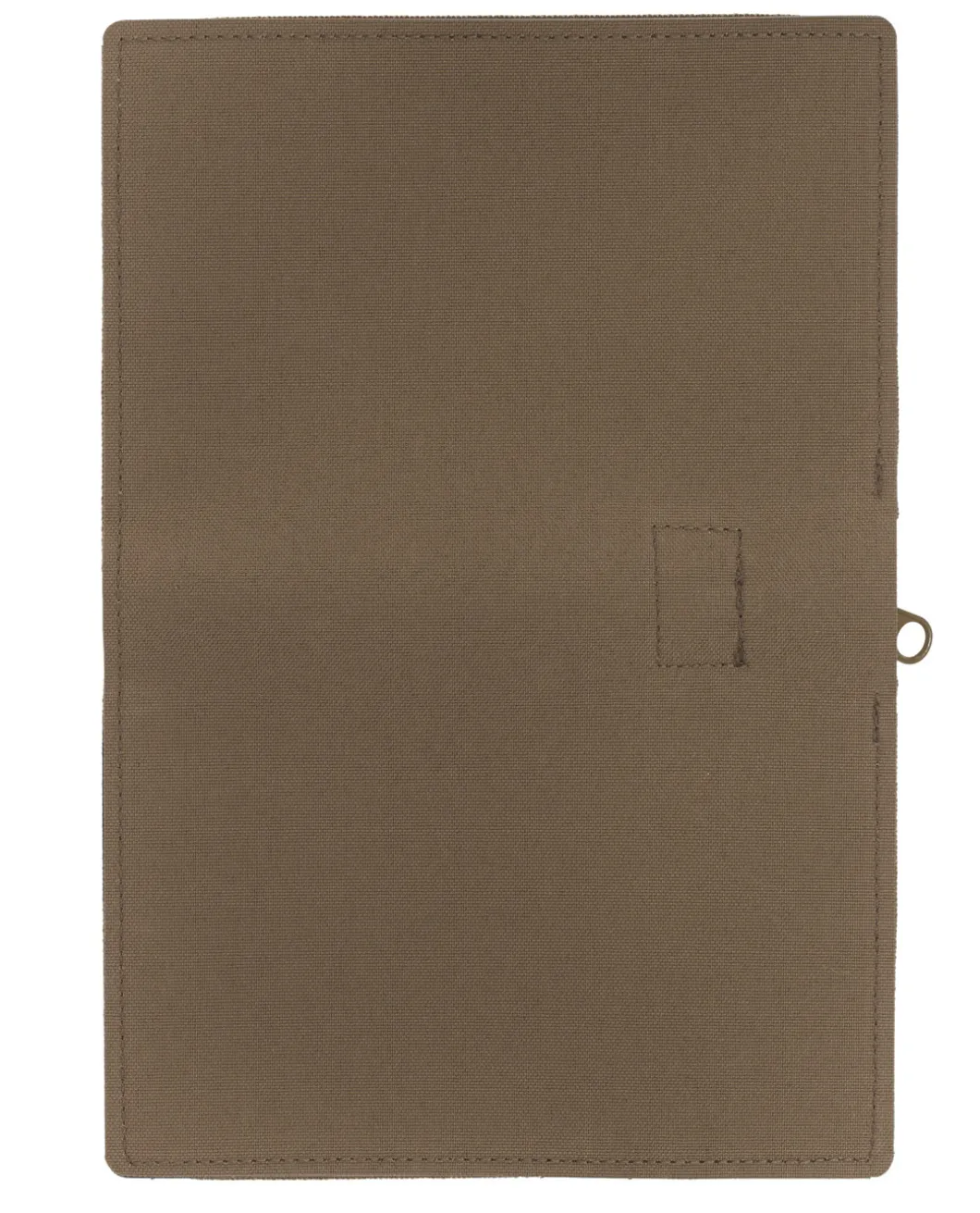 Dokumentenmappe A6 mit Reißverschluss Coyote Brown