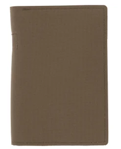 Dokumentenmappe A6 mit Reißverschluss Coyote Brown