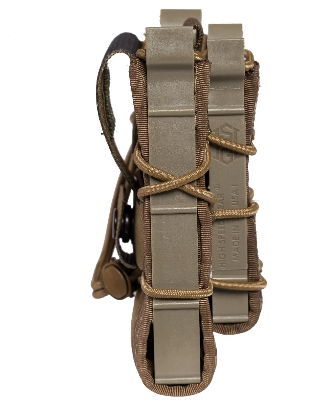 Double Decker TACO Adaptable Belt Mount Coyote Brown