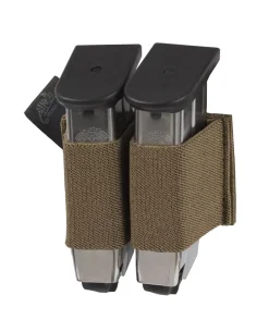 Double Elastic Insert Polyester Black Schwarz