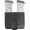 Double Mag Case, Single Stack, Black Matte Finish Schwarz ZAVA