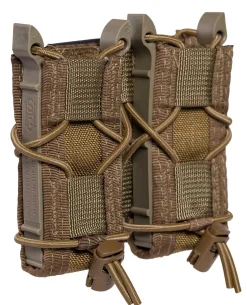 Double Pistol TACO Adaptable Belt Mount Coyote Brown