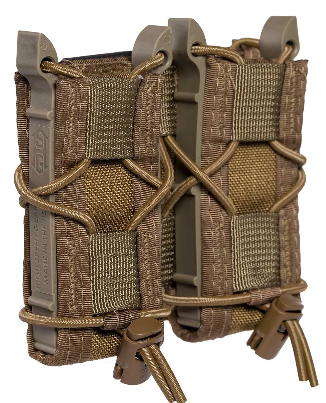 Double Pistol TACO Adaptable Belt Mount Coyote Brown