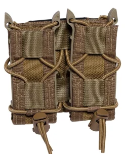 Double Pistol TACO Adaptable Belt Mount Coyote Brown