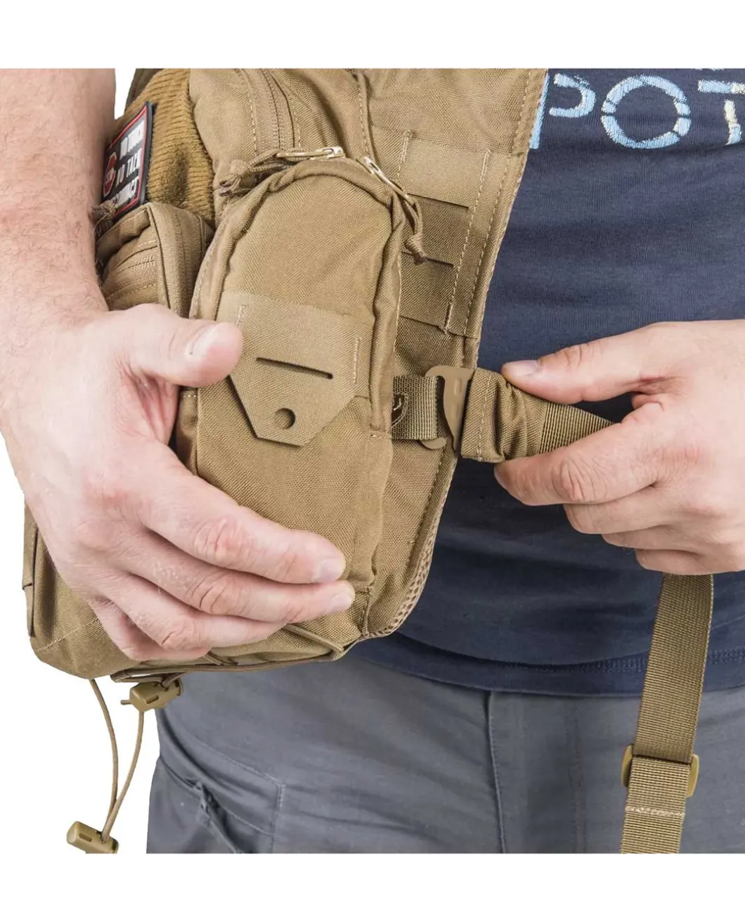 EDC Side Bag Cordura MultiCam Black