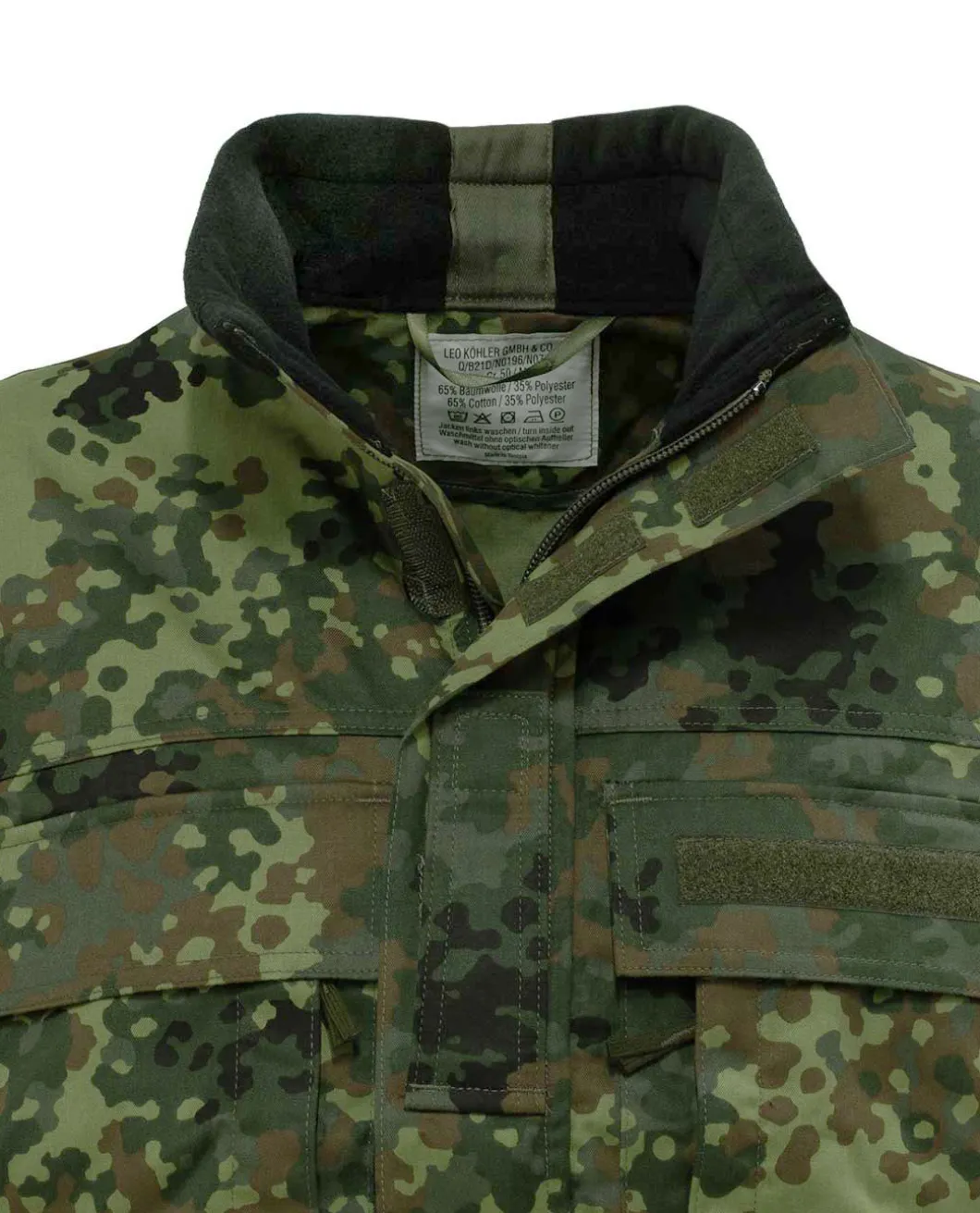 Einsatzkampfjacke KBS kurz 5-Farben-Flecktarn
