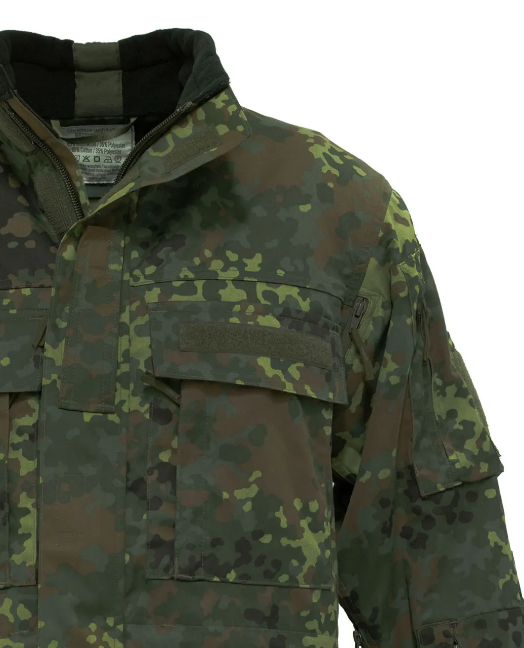 Einsatzkampfjacke KBS lang 5-Farben-Flecktarn
