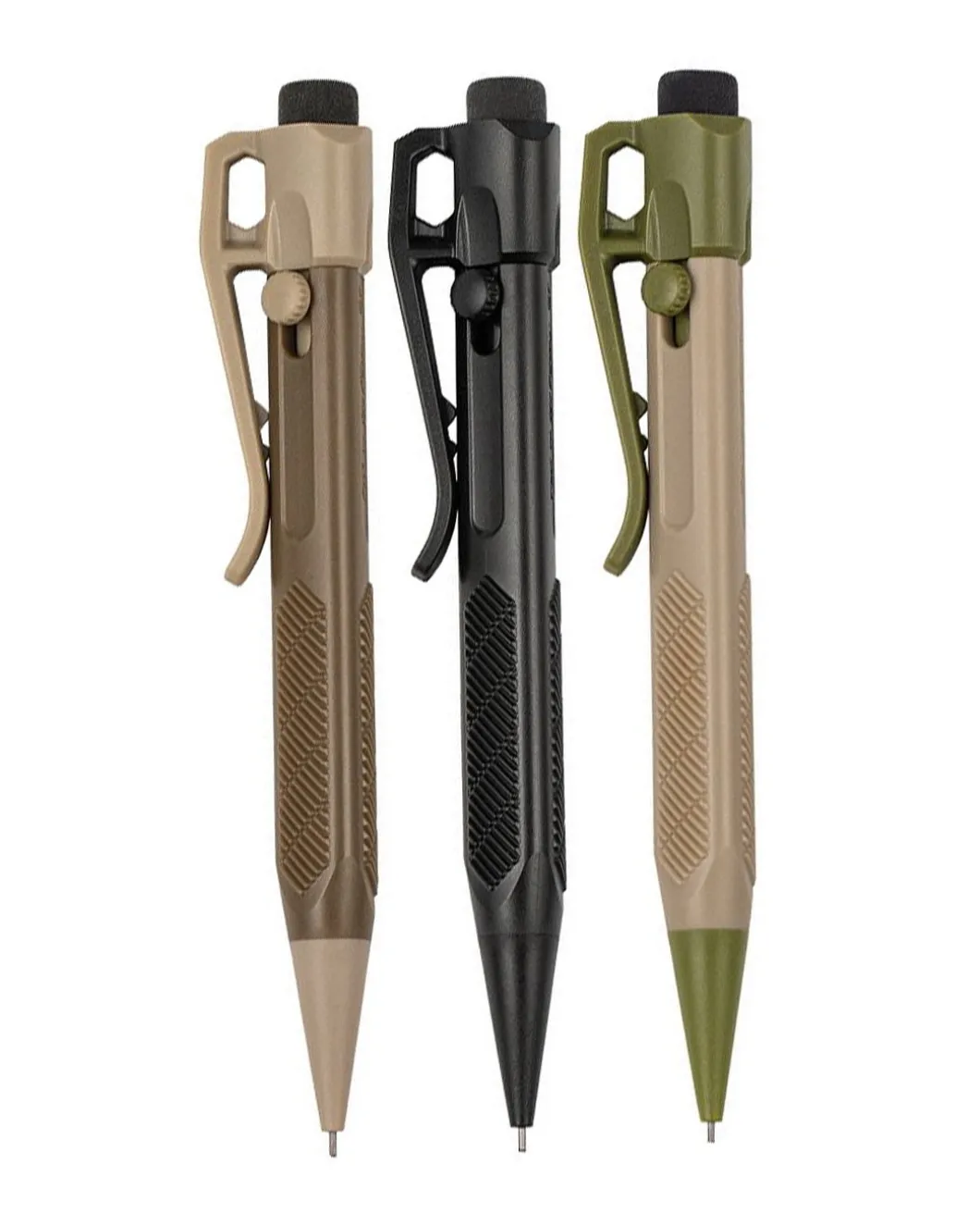 3er Pack Slide-click Pencil Dune, Coyote, Black