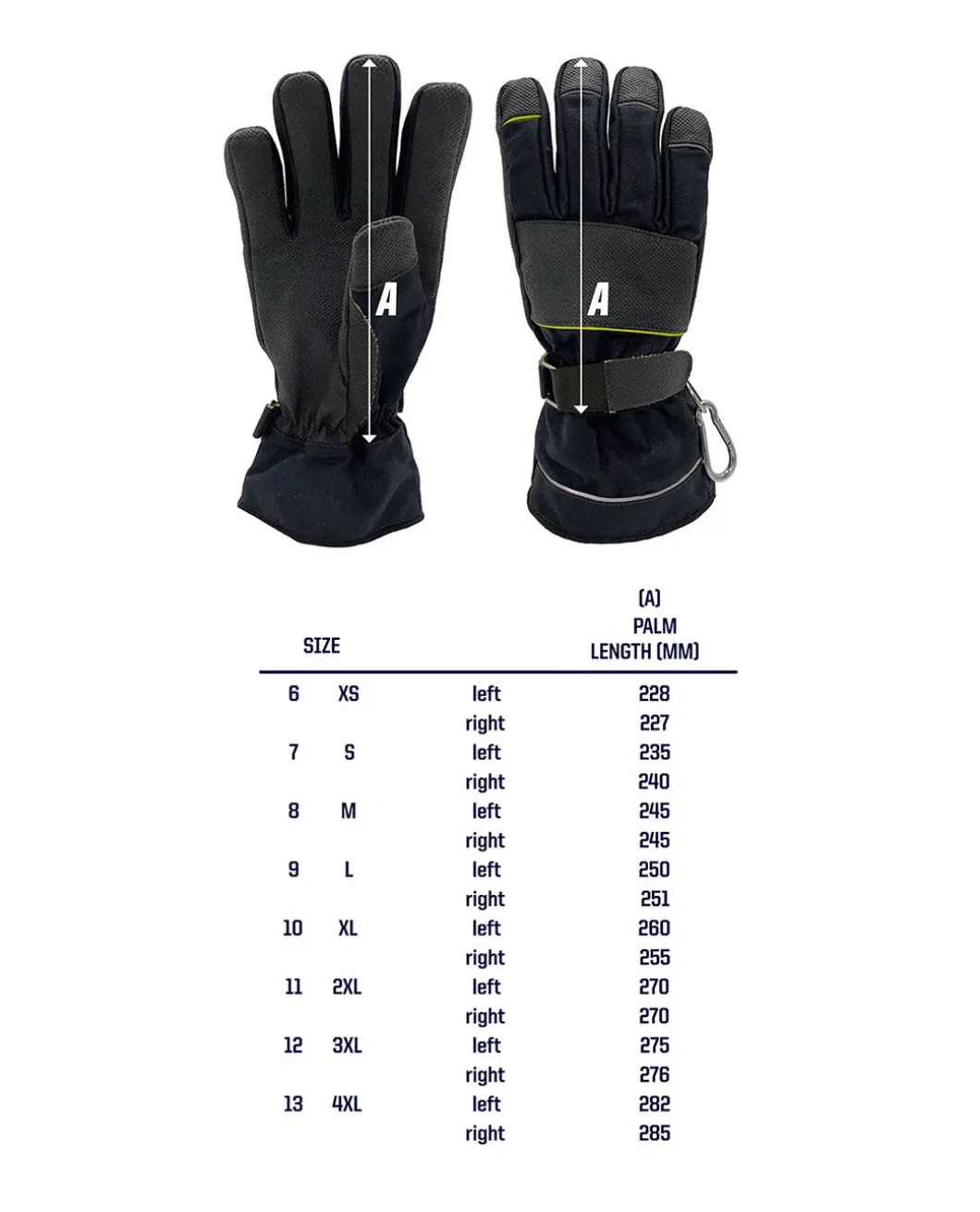 Fajro 7102-L Firefighter's Glove Desert