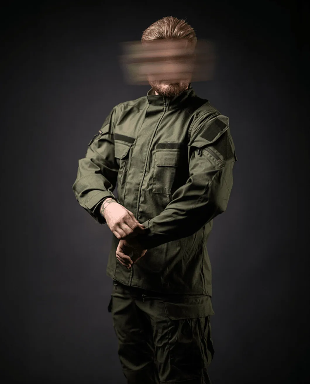 Fallujah Field Jacket Savage Green Grün