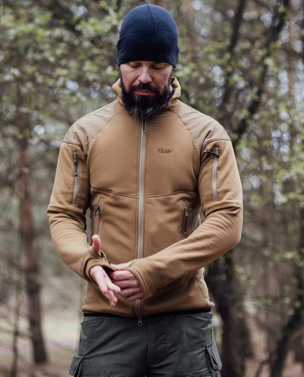 Femund Hoody Sweatshirt Coyote