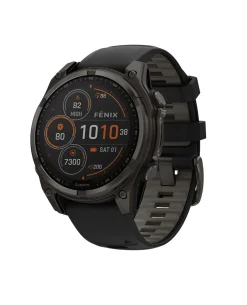 fenix 8 – 47 mm, Solar, Sapphire Grau