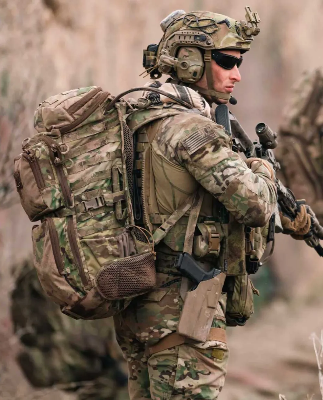 F3F FAC Track Pack Dry Earth