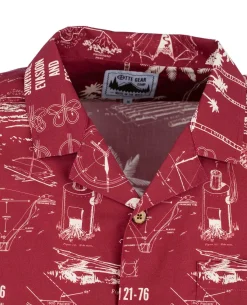 Field Manual Camp Shirt 2024 Burgundy