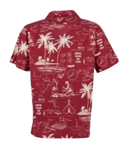 Field Manual Camp Shirt 2024 Burgundy