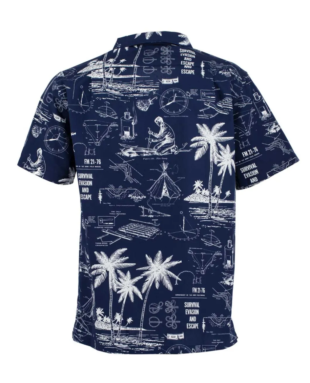 Field Manual Camp Shirt 2024 Navy