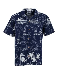 Field Manual Camp Shirt 2024 Navy