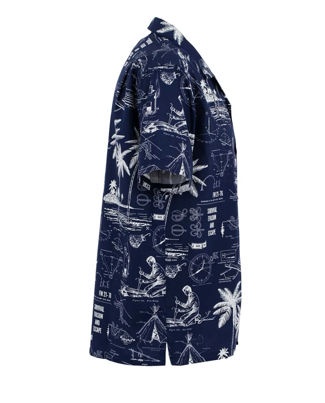 Field Manual Camp Shirt 2024 Navy