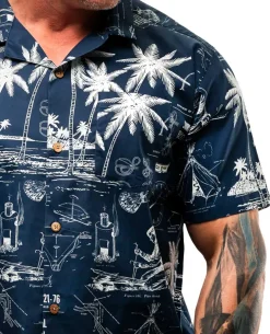 Field Manual Camp Shirt 2024 Navy