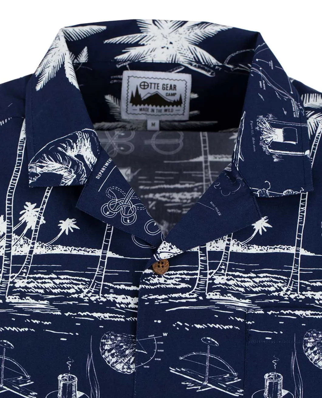 Field Manual Camp Shirt 2024 Navy
