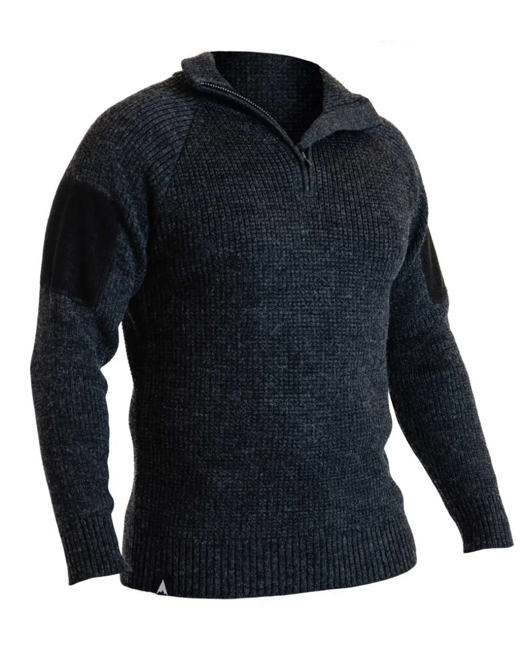 Finnmark Half Zip Sweater Dark Grey