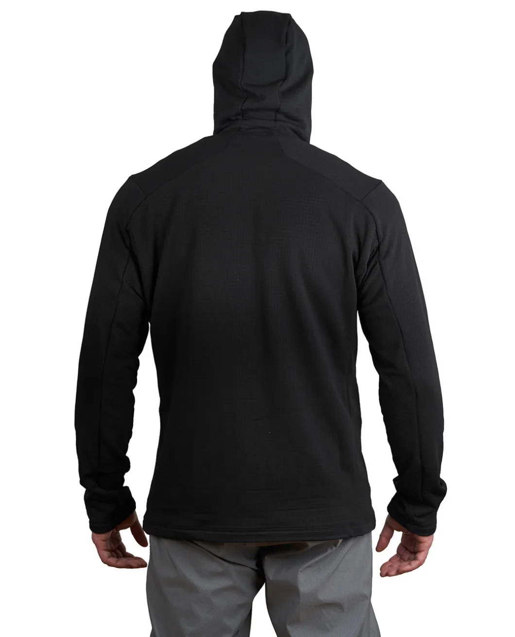 Fleece Hoody ES Black Schwarz