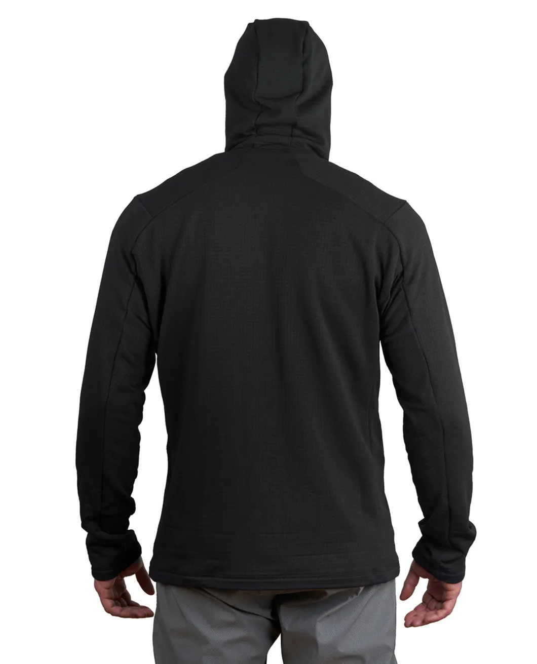 Fleece Hoody ES Black Schwarz