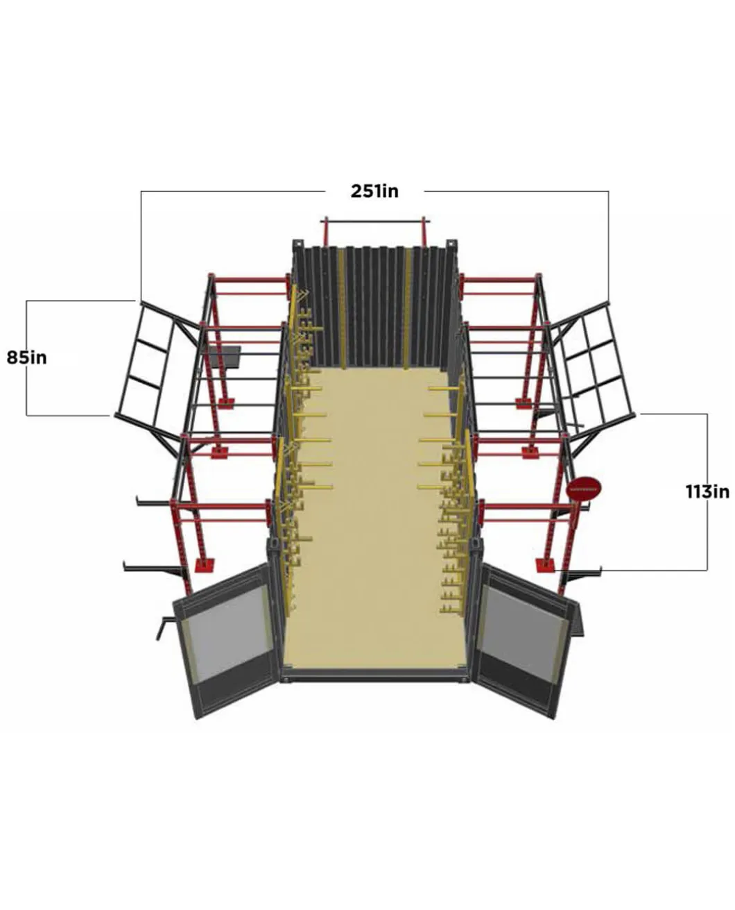 FOB 20 Fitness-Container