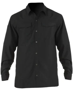 Freedom Flex Long Sleeve Shirt, Black