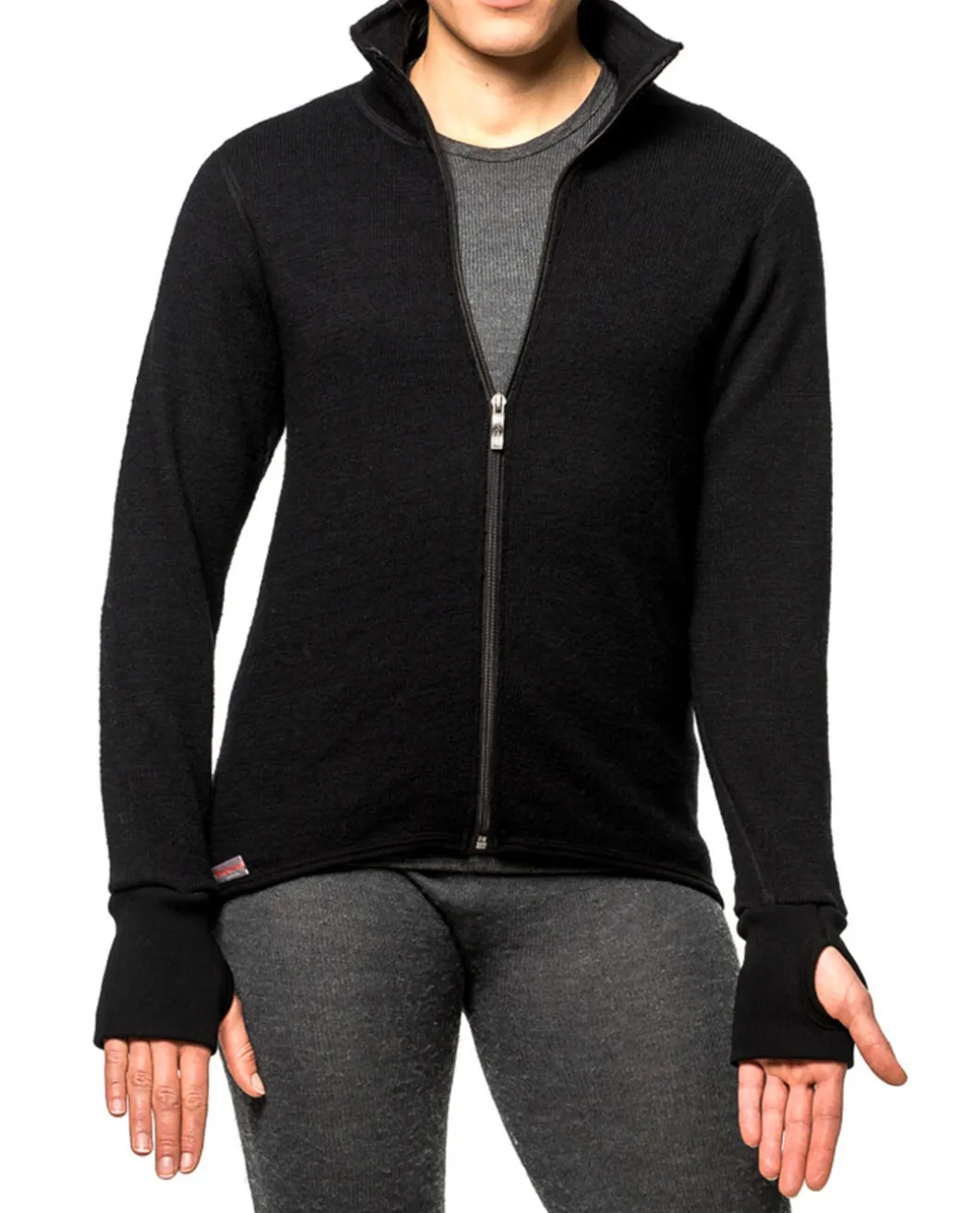 Full Zip Jacket 600 Black Schwarz