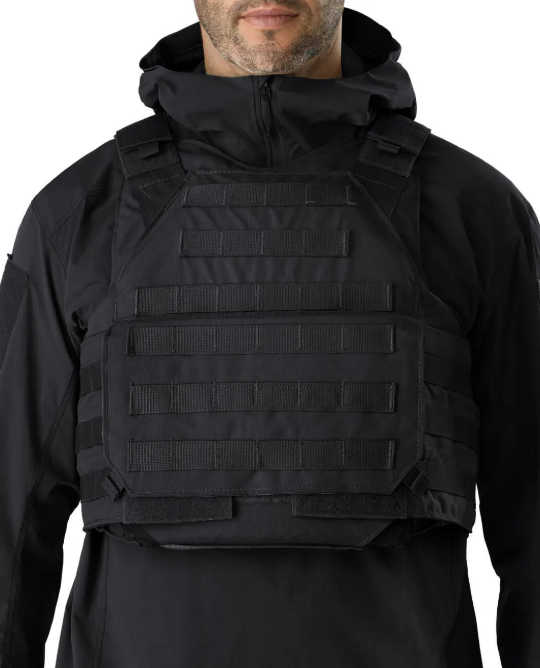 Gamma SL Anorak Black Schwarz
