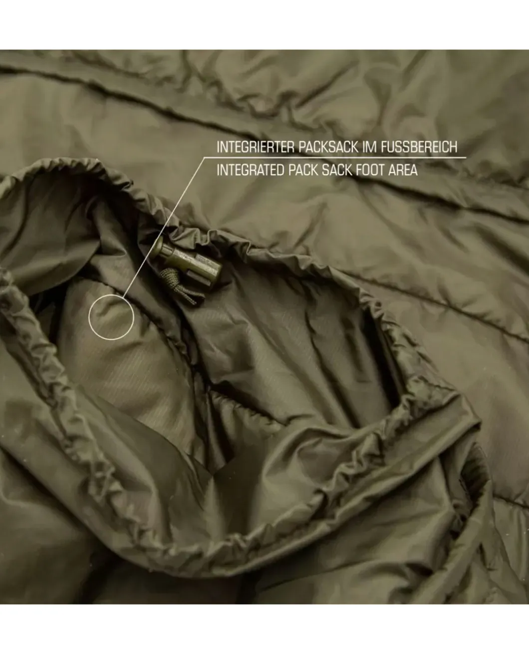 G40 Liner olive (zip left)