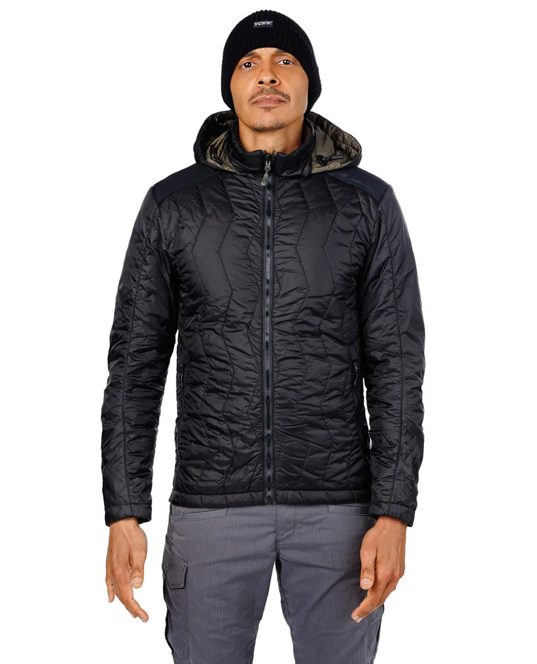 G-Loft T2D Jacket Schwarz und Oliv