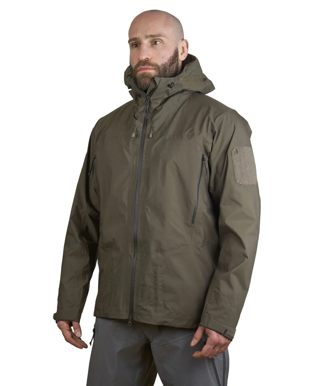 Gore-Tex 3L Hoody Olive Green