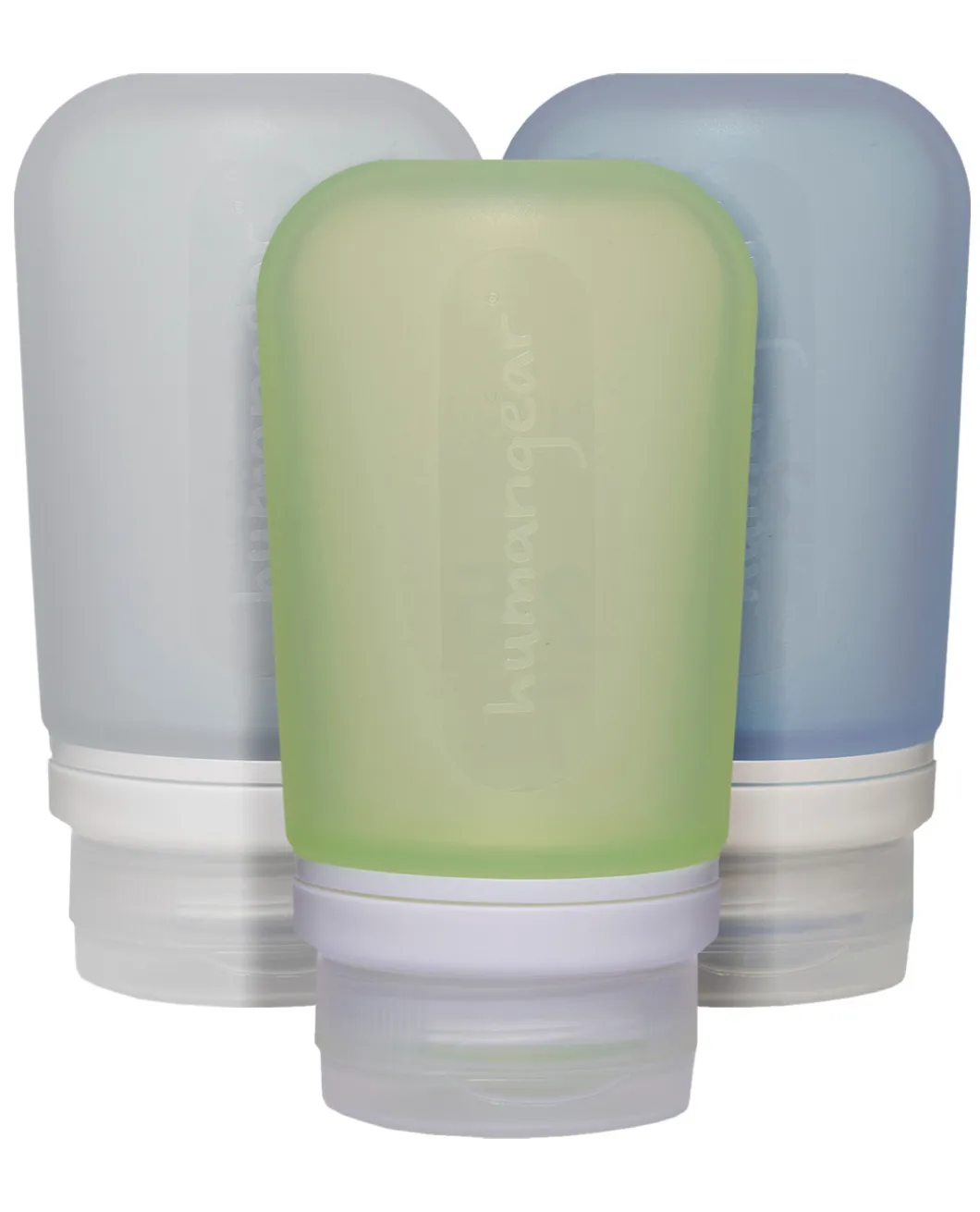 GoToob 74ml 3er Pack TRANSPARENT/GRÜN/BLAU