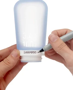 GoToob 100ml 3er Pack TRANSPARENT/GRÜN/BLAU