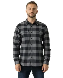 GreyMan Shirt True Grey Checkered