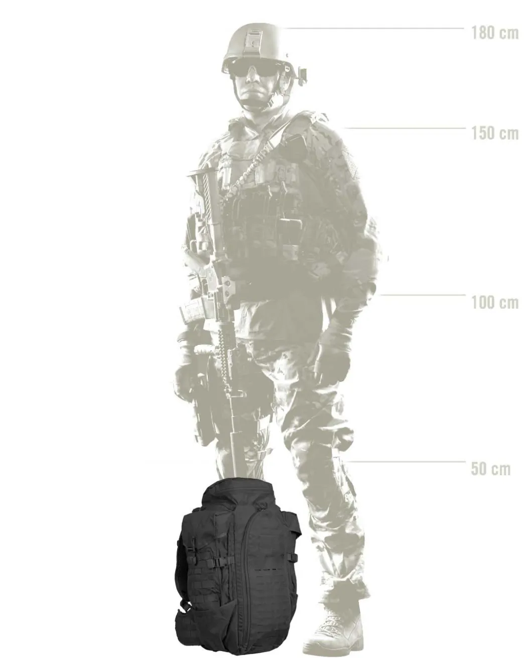 Halftrack Backpack F3 Black Schwarz