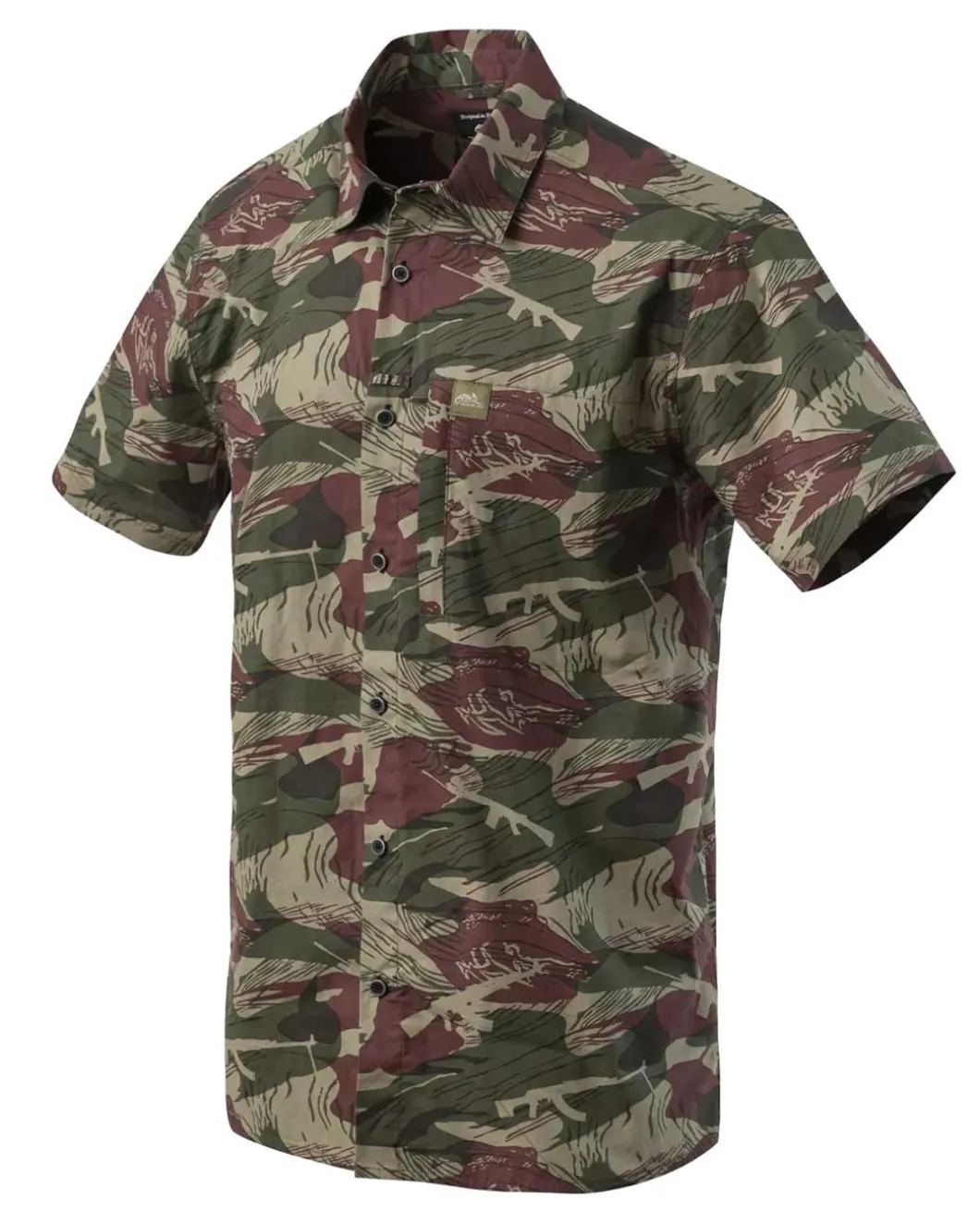 Hawaii Shirt Brushstroke Camo