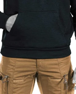 Hawk Raider Functional Hoodie Black Schwarz