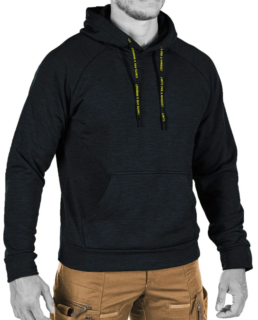 Hawk Raider Functional Hoodie Black Schwarz