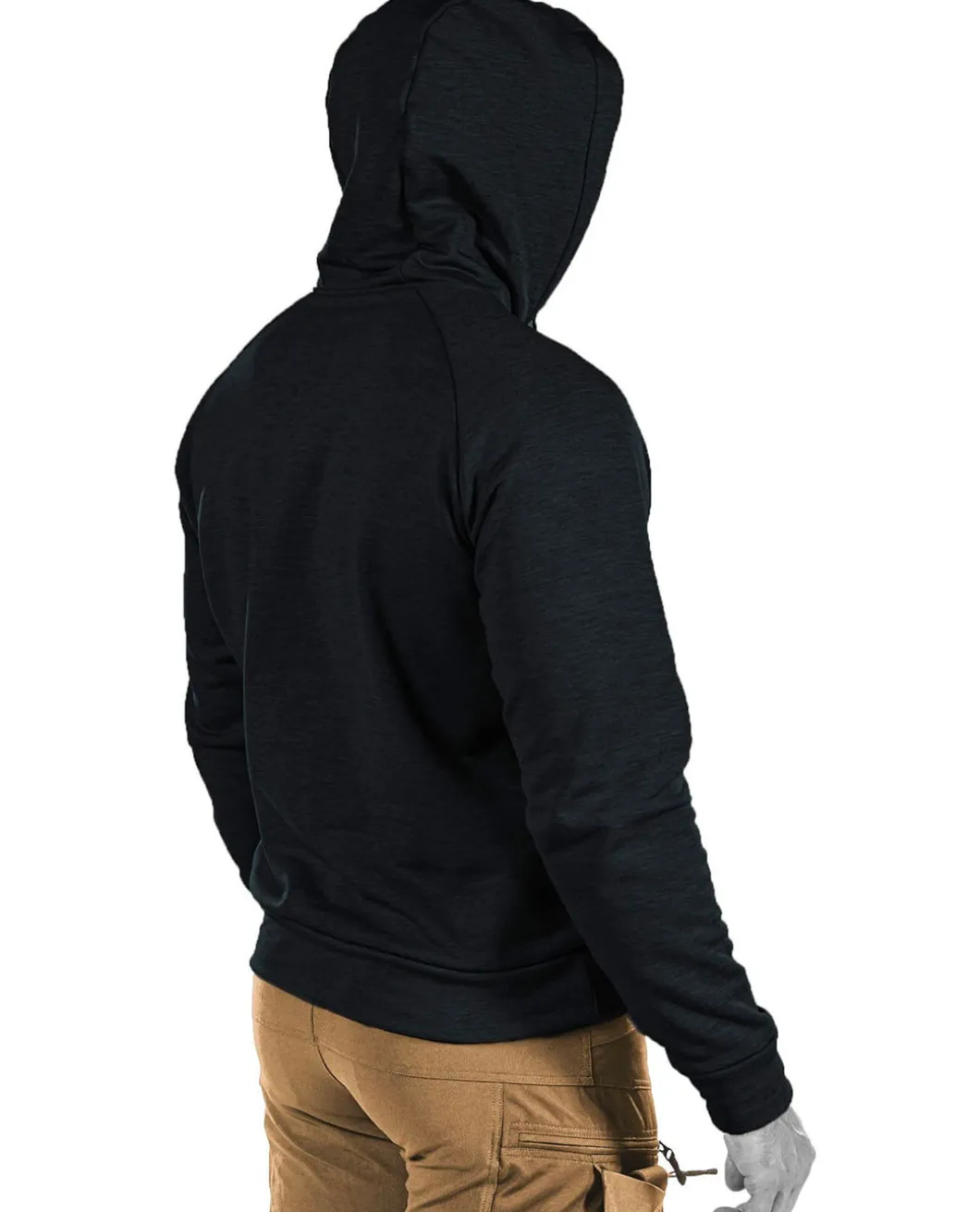 Hawk Raider Functional Hoodie Black Schwarz